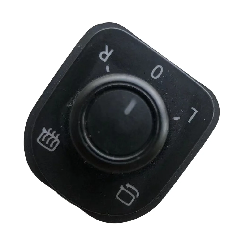 Mirror Adjust Switch Knob Fold With Heating For VW Golf Jetta Passat Tiguan CC 1K0959565M 1K0 959 565M