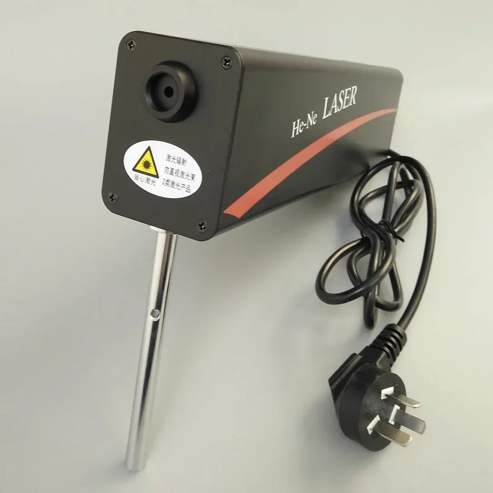 JGQ-250 HeNe Laser 632.8nm (2mW+) for Physics Experiments, Teaching & Precision Measurement AC 220V