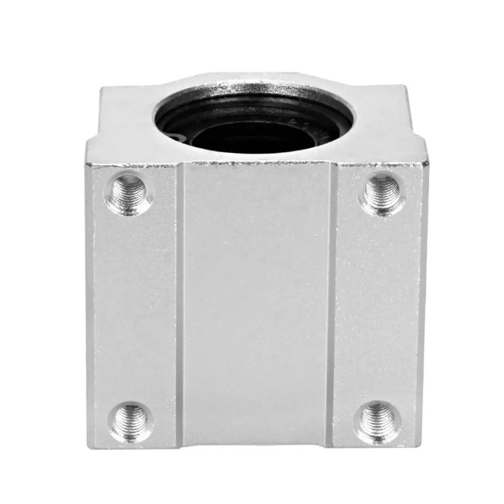 SCS8UU SCS10UU SCS12UU SCS16UU SCS20UU Linear Ball Bearing Aluminium Slide Bushing Block Linear Guild Rail Shaft CNC Router