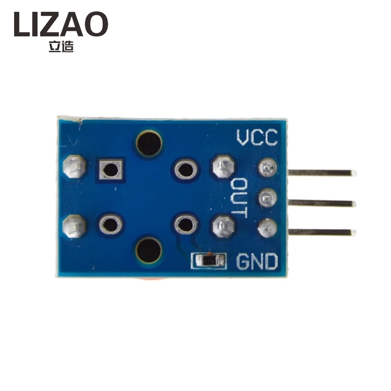 LIZAO 5PCS 12X12MM Big Key Module, High Level Output Light Touch Switch Module With Button Hat for Arduino