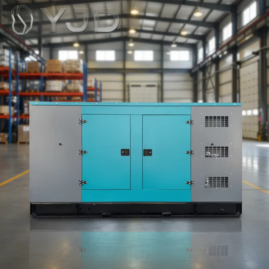 Ultra-Quiet 20kw 50kw 100kw 50Hz 24V Electronic Start Diesel Generator with Leroy Sumer Alternator AC Single Phase Silent Type