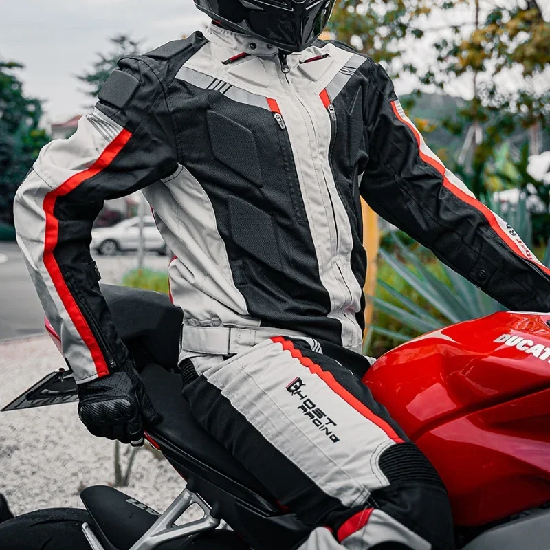 Four Season Cotton Knight Clothing Cycing Biker Jacket Motorcycle Road Jacket Off-road Motorbike Racing Suit Have Protection