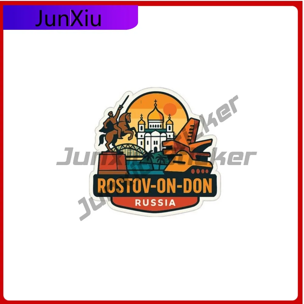 

Rostov-on-don Russia City Sticker Anti Scratch Exterior Vinyl Decal Bumper Truck Electric Scooter Decor Decals Stickers For Car
