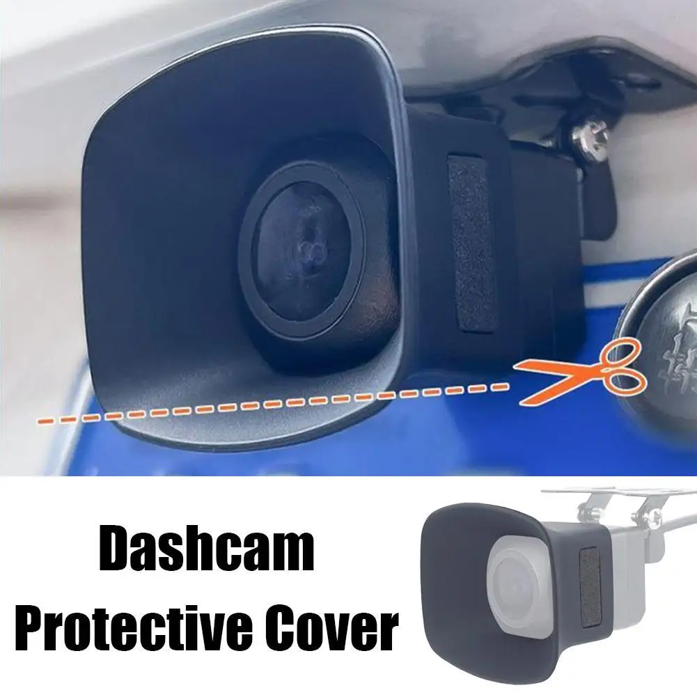 Silicone Backup Camera Protector Universal Rear Camera Rain Portable Cover For Truck RV Vehicle Rain Protection