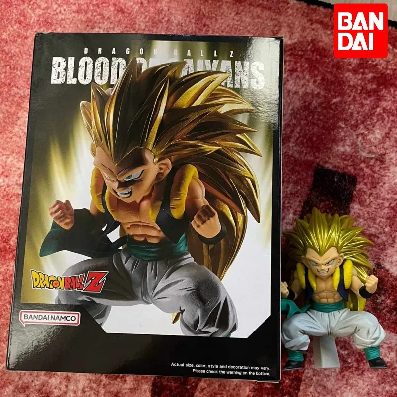 Bandai Original Dragon Ball Z Anime Figure Super Saiyan 3 Gotenks Blood Of Saiyans-special Xvi Action Figure Toys  Gift