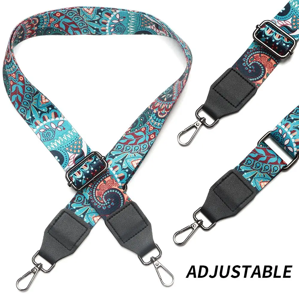 Ampla Substituição Nylon Shoulder Bag Strap, Colorido Bolsa Cinto, Moda