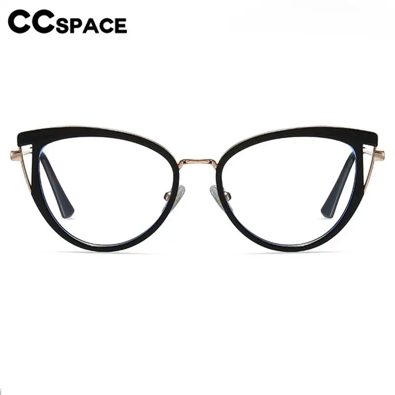 R57628 Cat Eye Ultralight Anti Blue Light Glasses Frame Comfortable Tr90 Spring Hinge Optical Presbyopia Eyeglasses Customizable