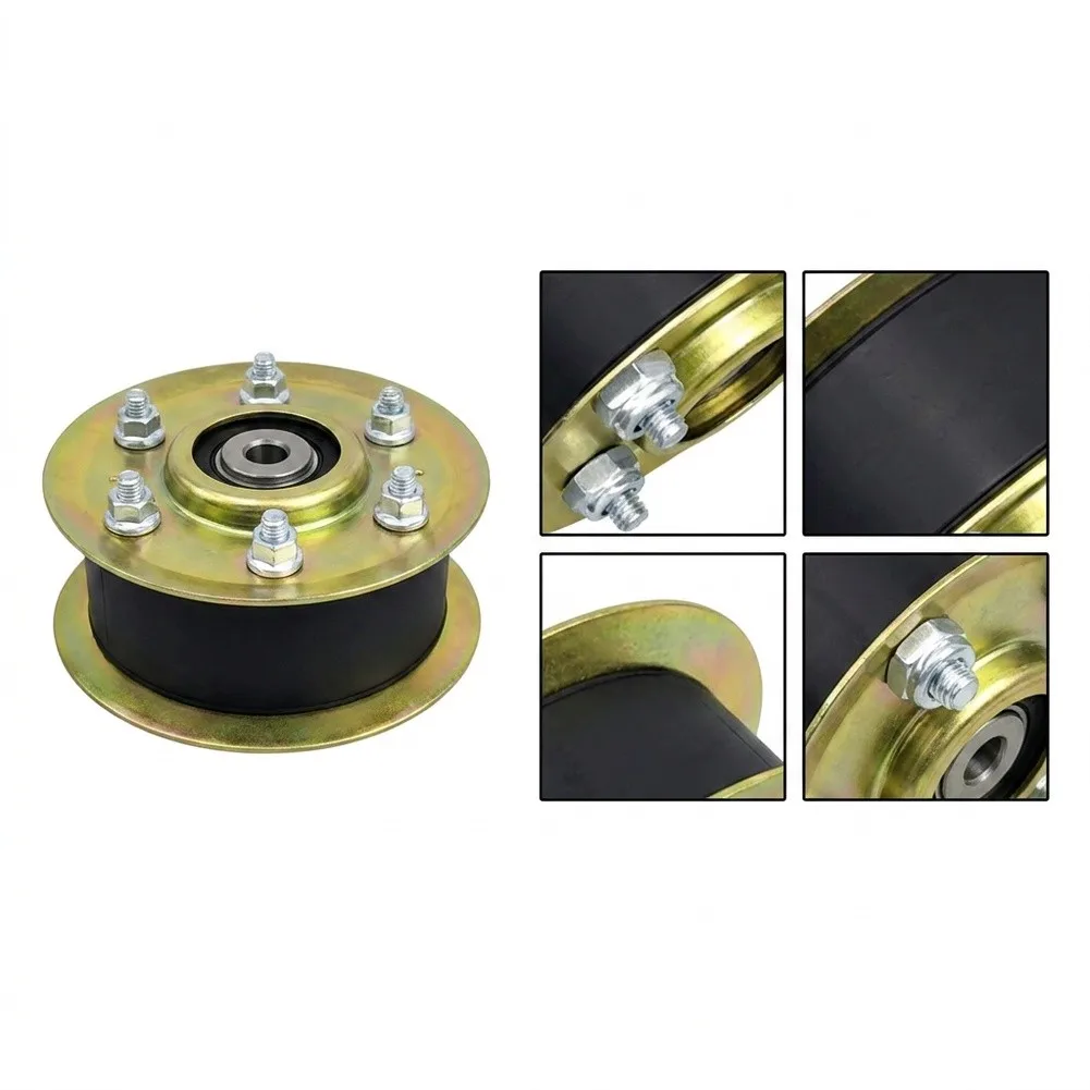 4 Piece Pulley Kit for Toro 30 Deck Mowers 2 Pulleys + 2 Covers Designed for Toro 30 Inch Deck Compatibility Focus