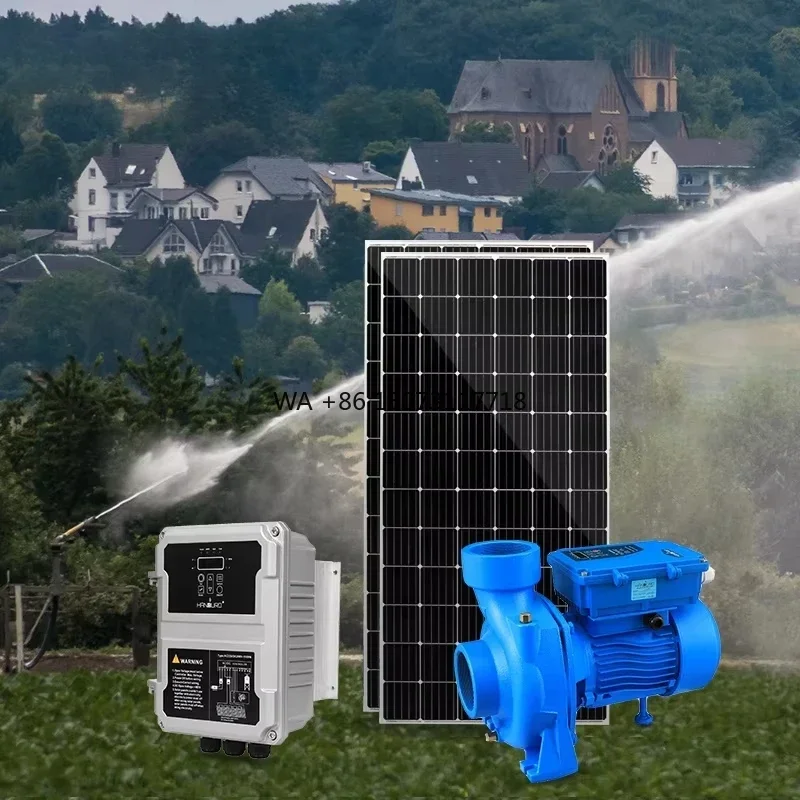 

Solar pump 1HP solar ground water pump solar ground brushless water pump