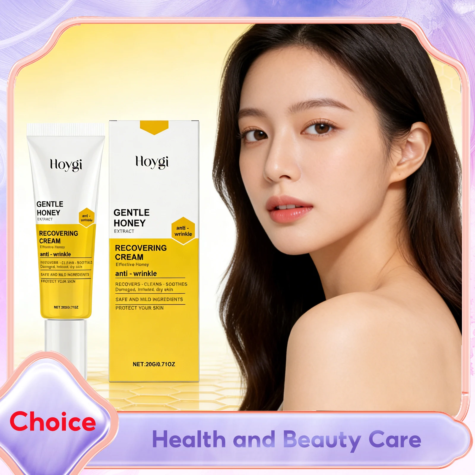 

Hyaluronic Acid Skin Care Cream Deeply Hydrating Enhance Elasticity Improve Dull Fade Fine Line Firming Skins Honey Moisturizers