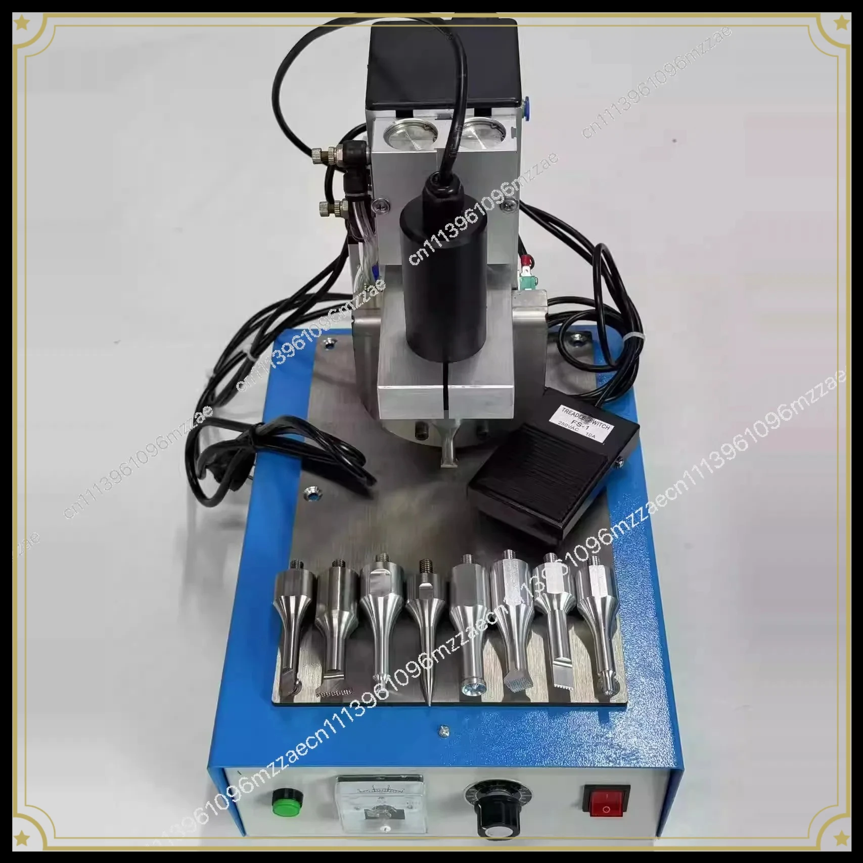 35KHz 1200W Ultrasonic Plastic Welder Desktop Spot Welding Machine for Ear Strap Fruit Box