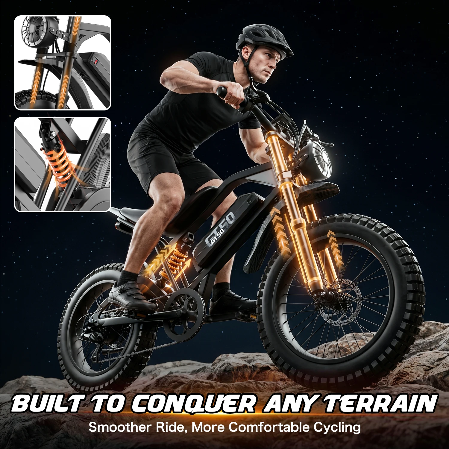 ASKGO, 20-дюймовый электрическ – обзор и цена Motorcycle Gear Full Set