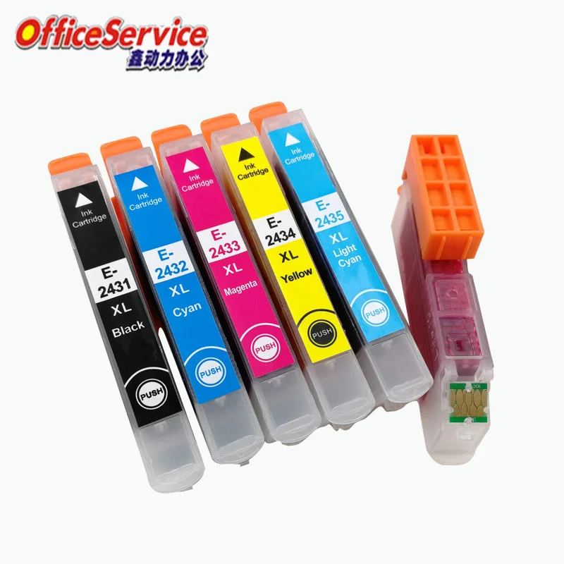 

T2431 T2421 T24XL Ink Cartridge Compatible for EPSON XP-55 XP-750 XP-760 XP-850 XP-860 XP-950 XP-960 XP-970 printer