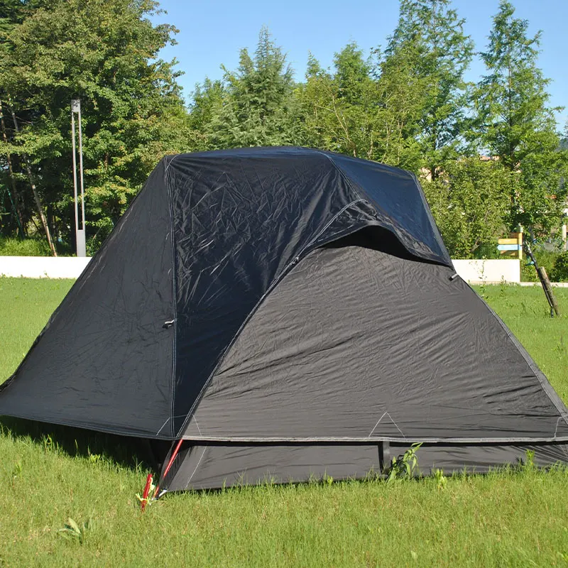 Camping dome tent is suitable for 1-2 people waterproof spacious, portable backpack tent suitable for outdoor camping fishing