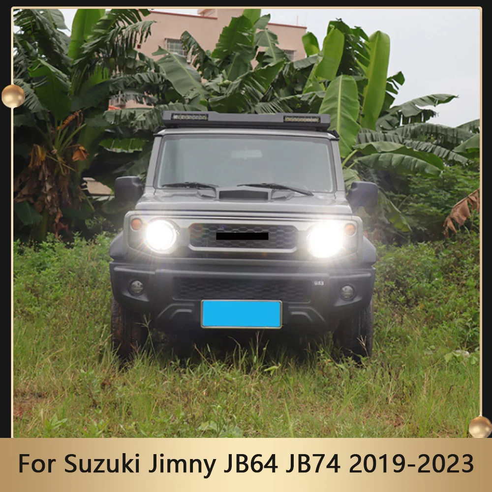 Car Model Head Lamp For Suzuki Jimny JB64 JB74 2019-2023 LED Headlight Assembly Auto Accessories