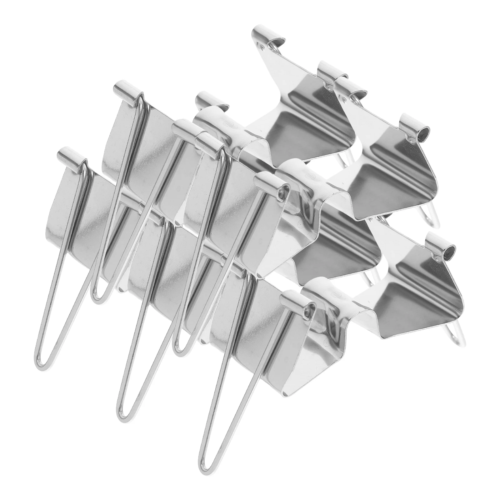 

5pcs Oil Canvas Clips Stainless Steel Wet Painting Clamps Holder Small Metal Framing Fasteners Separate Protect Long