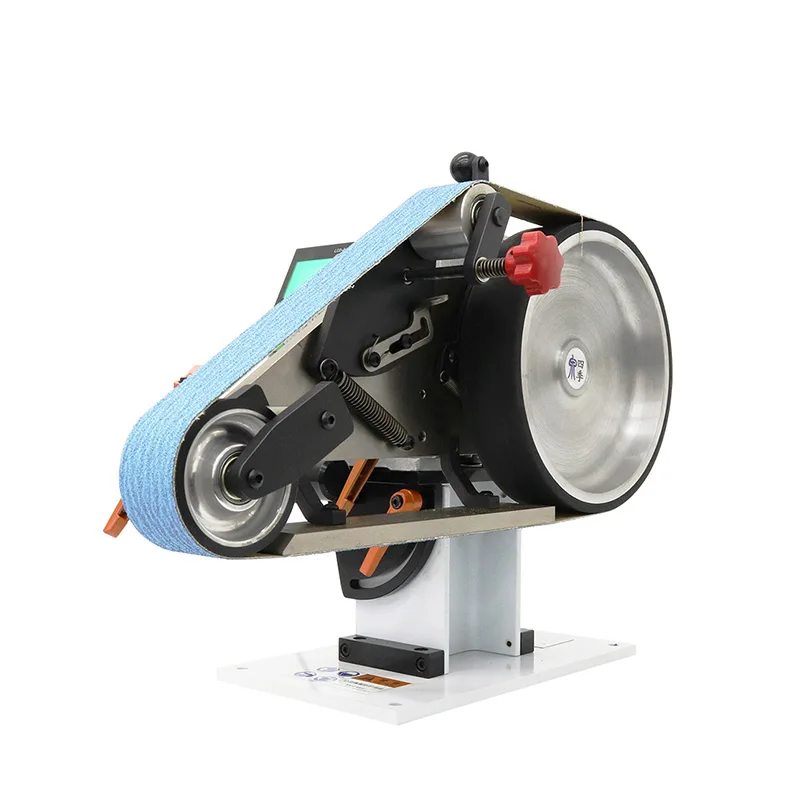 Grinding Machine Belt Grinder Electric Belt Sander DIY Polishing Grinding Machine Cutter Edges Sharpener Angle Grinder