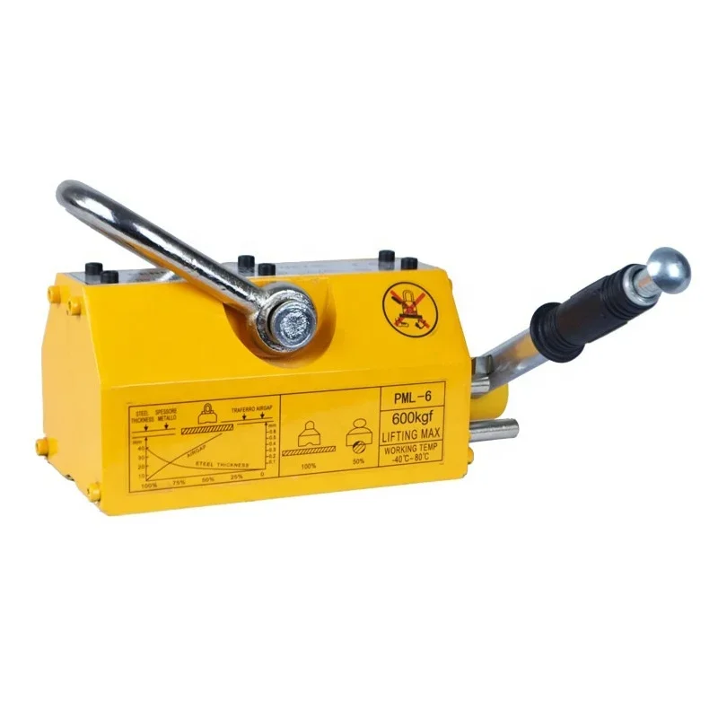 200 Kg 5000 Kg Small Portable Electric Magnetic Lifter Pml 1000