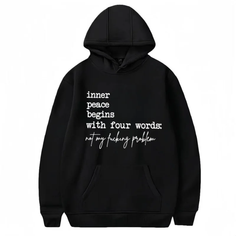 Der innere Frieden des Kapuzenpullovers 2025 beginnt mit vier Wörtern