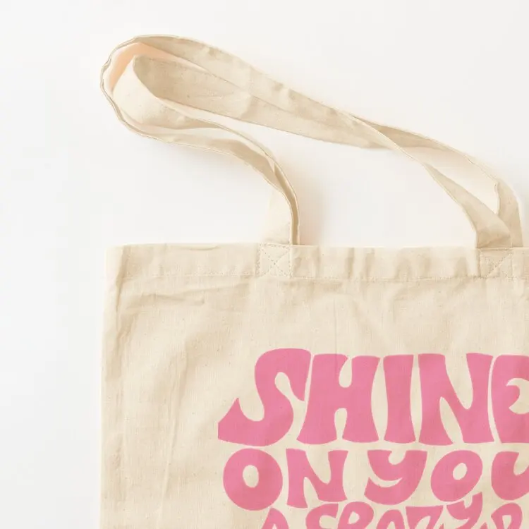 shine on you Tote Bag Gift bag woman shopping bag supermarket folding tote university