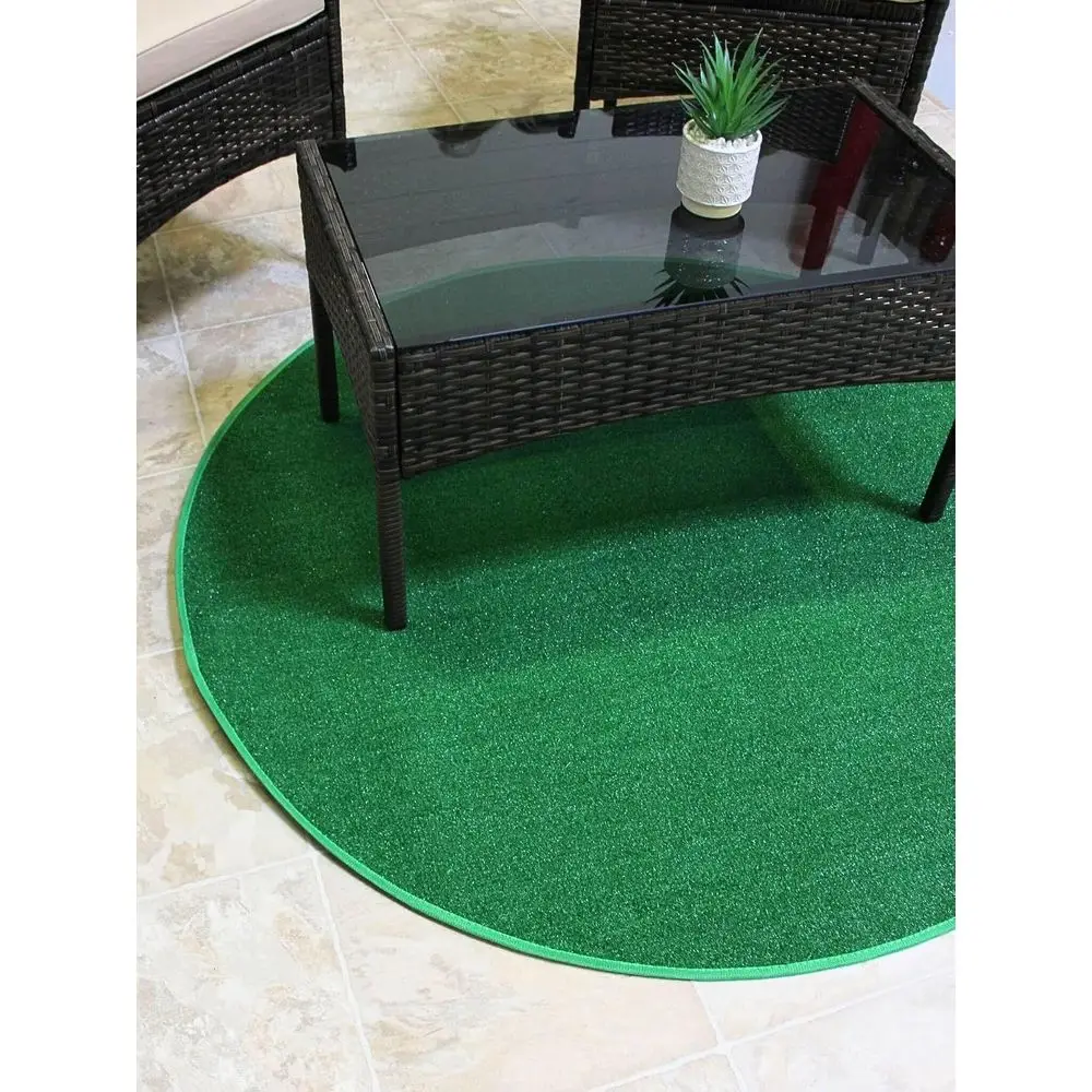 Washable Artificial Grass Tur Carpet, Custom Area Rugs, Outdoor Patio & Gazebo Decor, Perfect Pool Mat, Golf Backdrop, Balcony,