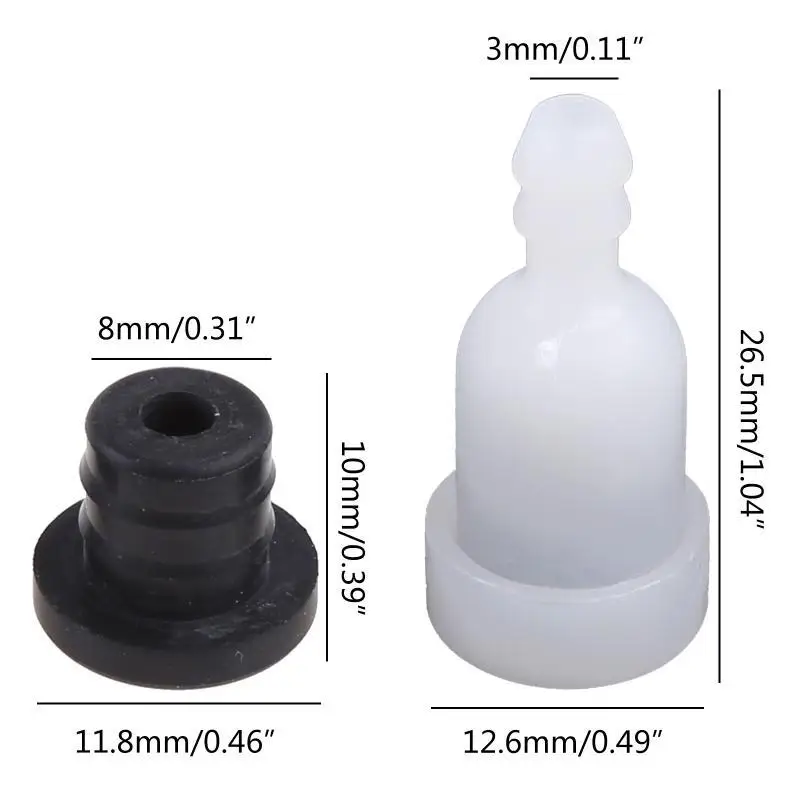 E8BD 1 Set Portable Fuels Breather Vent Compatible for w/ Chinese Chainsaw 4