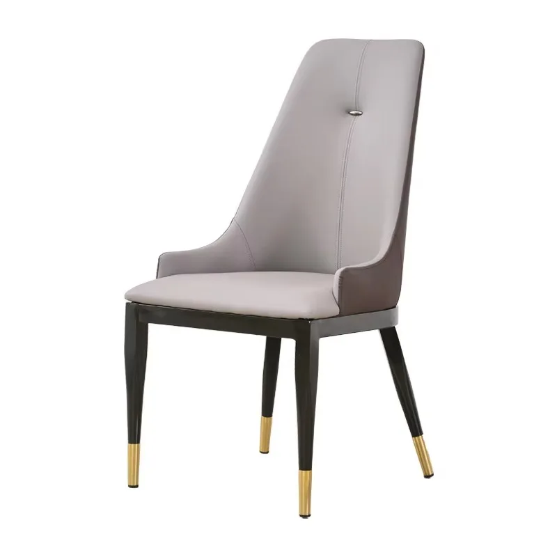 

Modern Minimalist Dining Chair, Italian-style Light Luxury Chair, Negotiation Backrest for Home and Commercial Chair