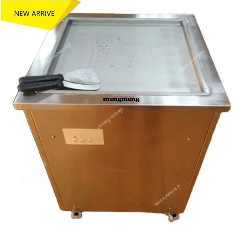 

Thai Durable Flat Pan Fried Fry Ice Cream Rolls Fried Ice Cream Machine Mini For Sale