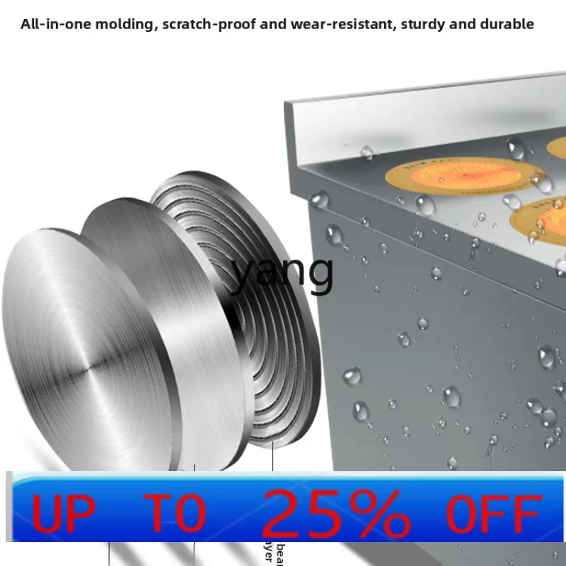 

LMM commercial induction cooker multi-head Malatang four-head cabinet high-power electric ceramic cooker