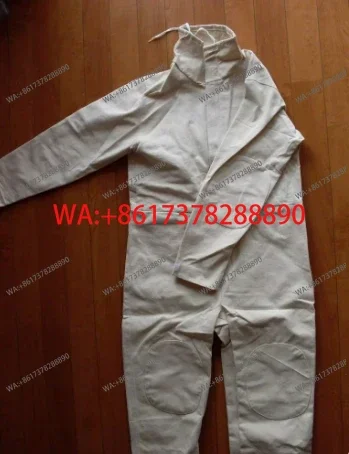 Canvas Full-Body Suit, Cotton  Jumpsuit, One-Piece Sandblasting Suit,  Overalls