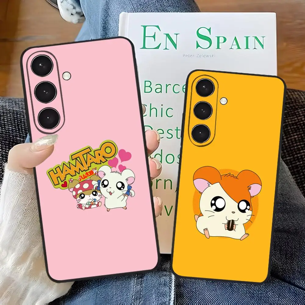 Hamtaro Hamster Phone Case For Samsung S26 S25 S24 S23 S22 Ultra Plus Fe A57 A37 A17 A27 5G Silicon Cover