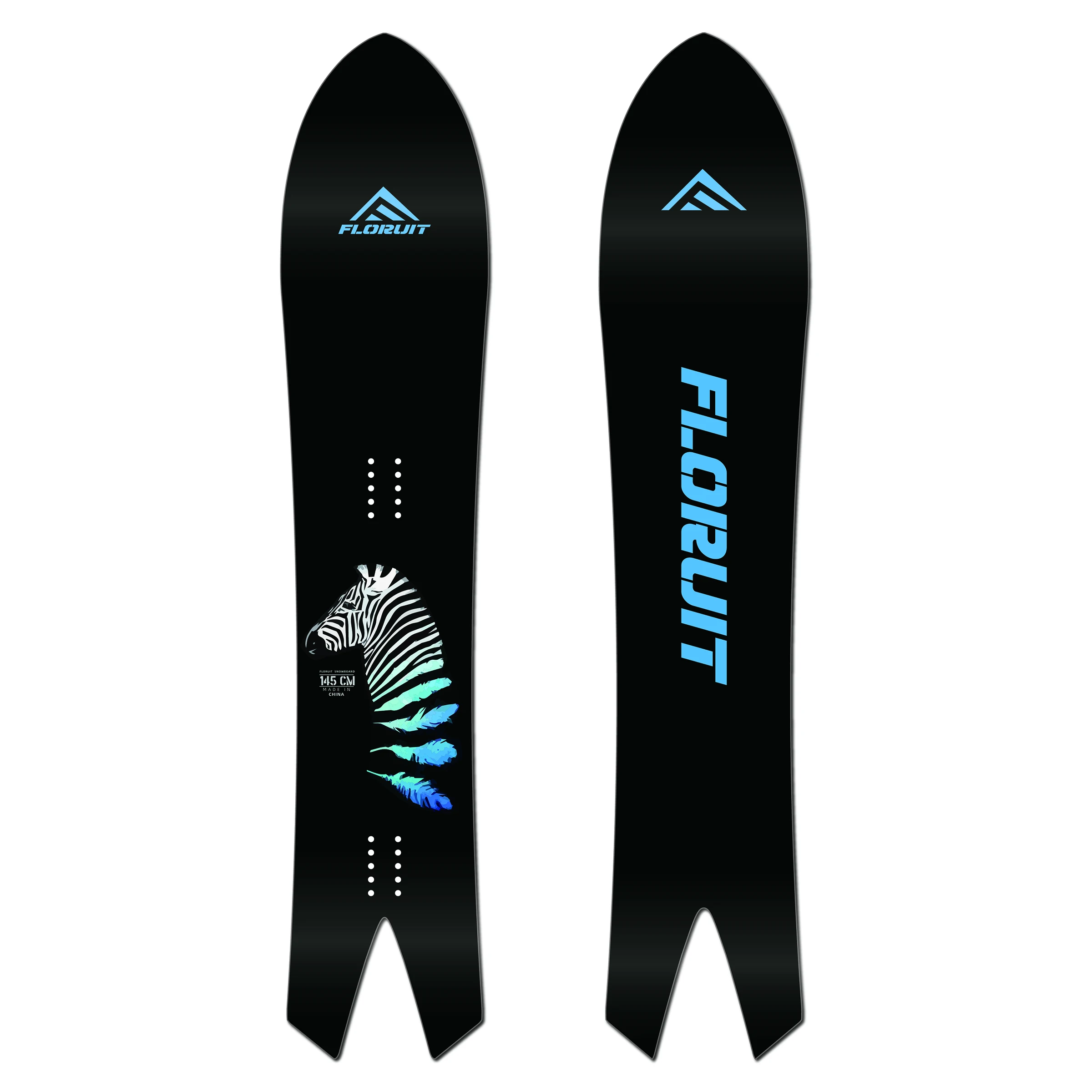 

FLORUIT Freestyle Skis Men's Adult Winter Outdoor Sports Practice Skis High Quality Dovetail Skis