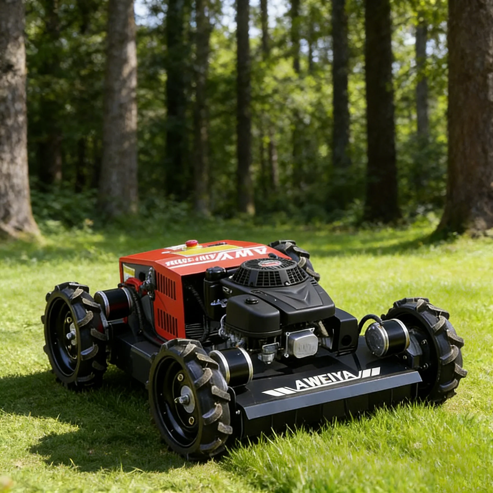 

Customized CE certified lawn mower, agricultural remote control lawn mower, self-propelled remote control lawn mower