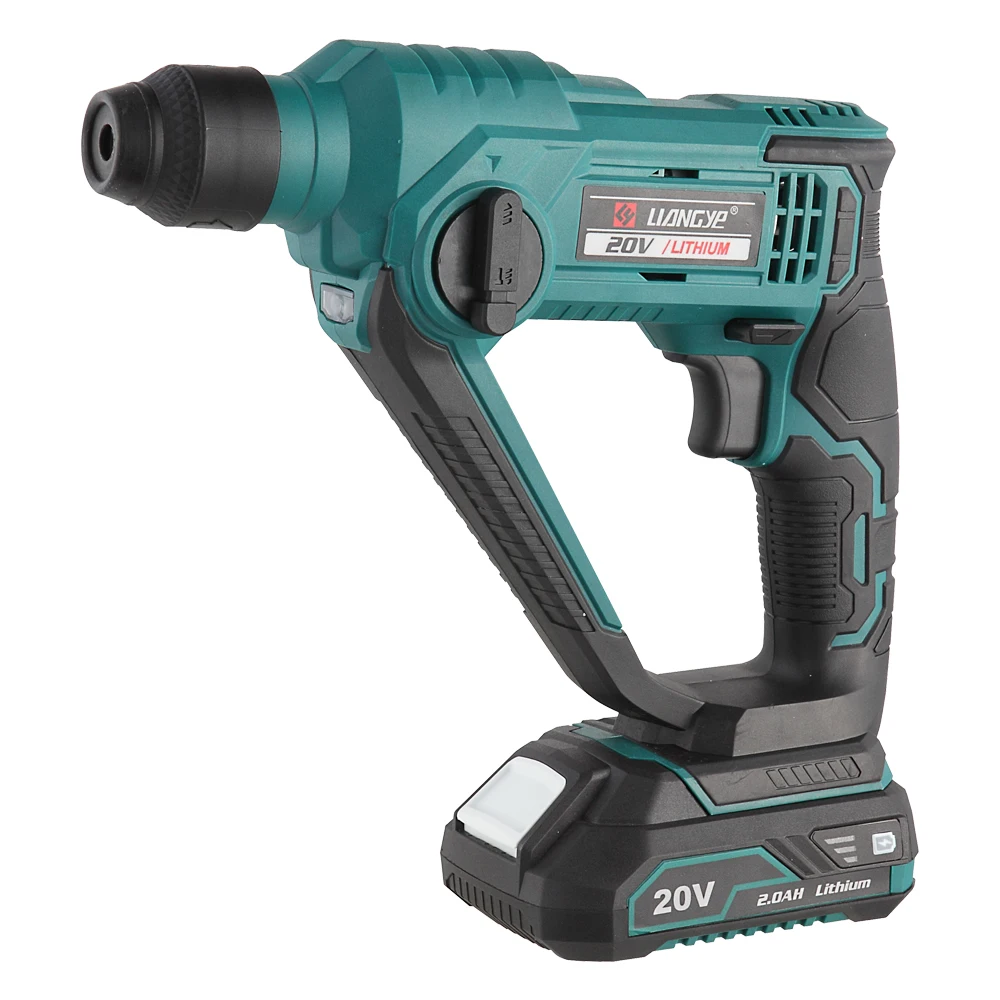 

2000mAh Battery 900rpm Hand Hammer Cordless Drill Cordless Electric Hammer Drill
