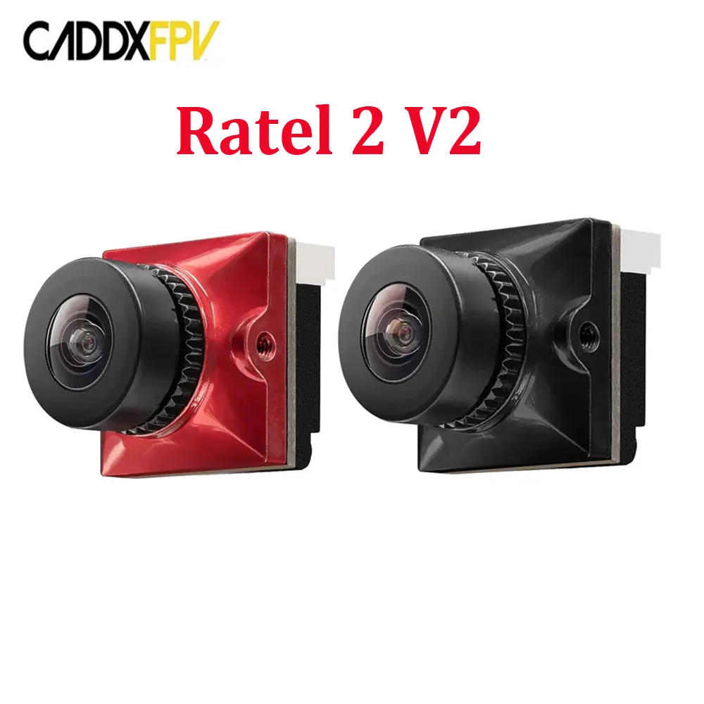 

Caddx Ratel 2 V2 FPV камера Ratel2 Объектив 2,1 мм 16:9/4:3 NTSC/PAL Переключаемый со сменным объективом Камера Micro FPV Дрон Квадрокоптер