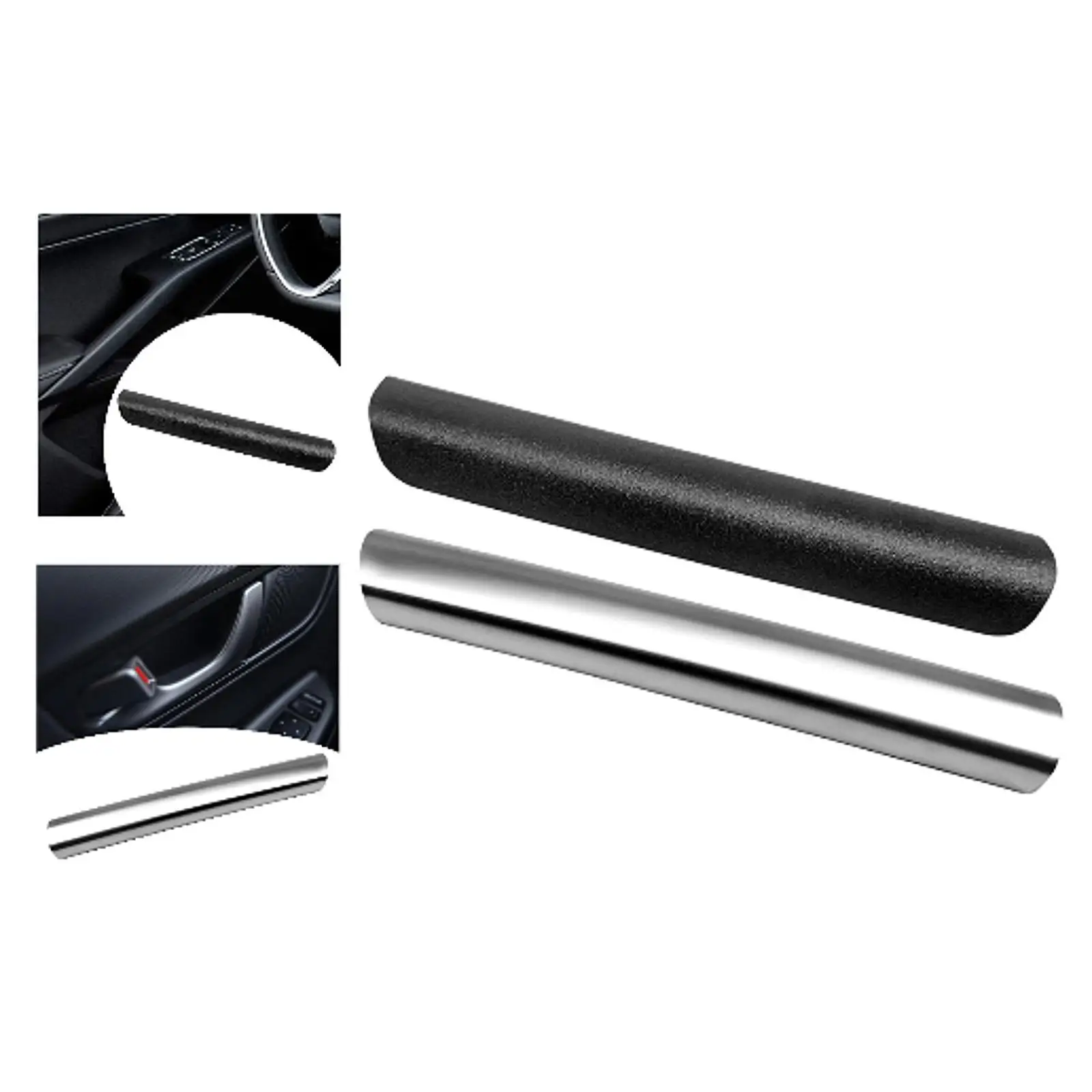 Front Right Car Door Handle Plastic Grab Trim Interior Cover Replace Part for Ford C-max 2013-2018 Easy Setup
