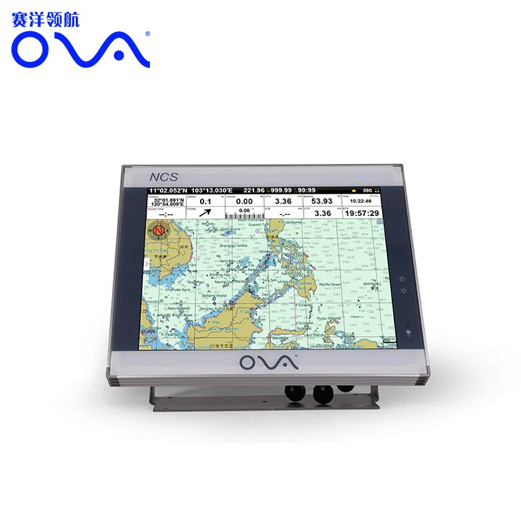 15 Inch Multifunction Marine GPS Chart Plotter Boat Electronics with Ship Chart for Navigation
