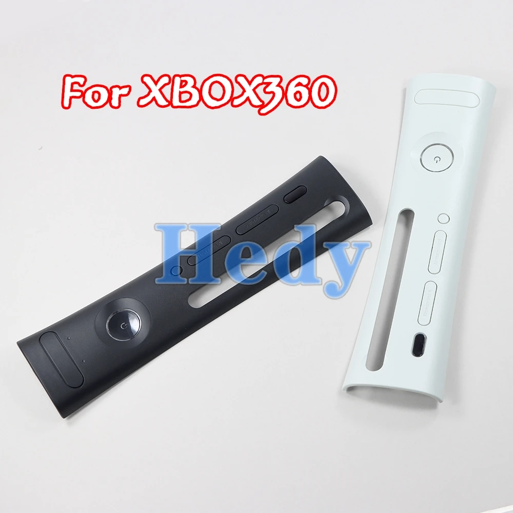 1 Buah untuk XBOX360 Casing Pelat Depan Pengganti Penutup Cangkang Depan Tahan Lama untuk XBOX 360 Pelat Wajah Depan Cangkang Pelindung Hitam
