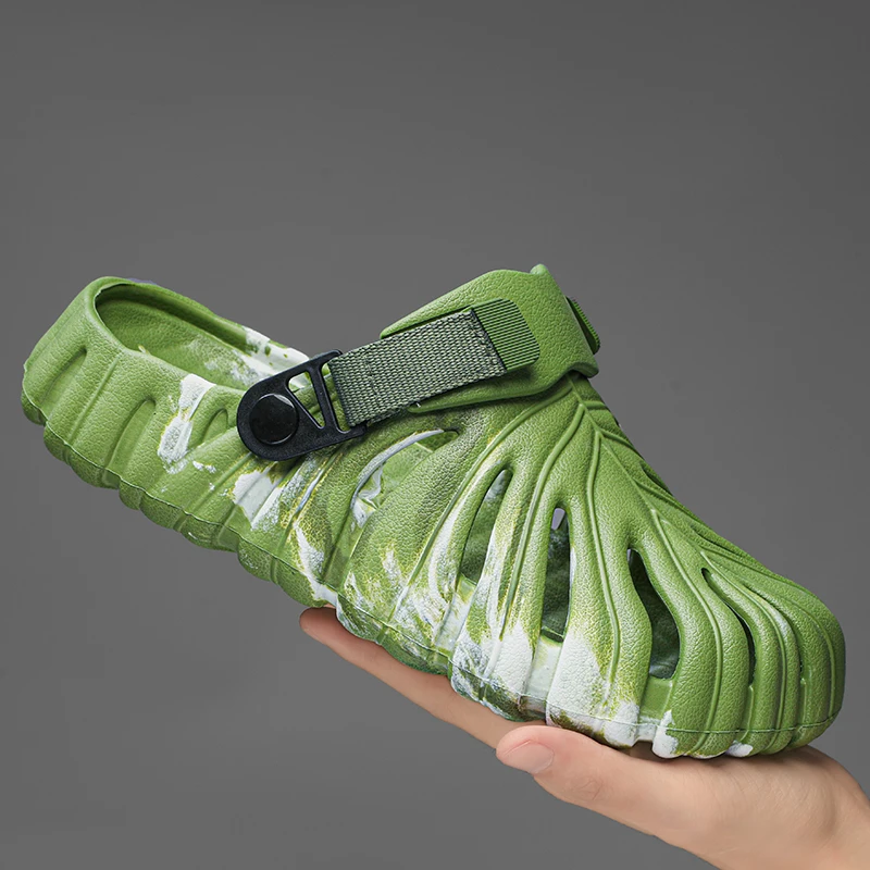 

Monstera Slippers for Men Palm Tree Leaf Slippers Non Slip Beach Bathroom Slippers Tropical Leaf Flip-Flop Summer Pillow Slipper