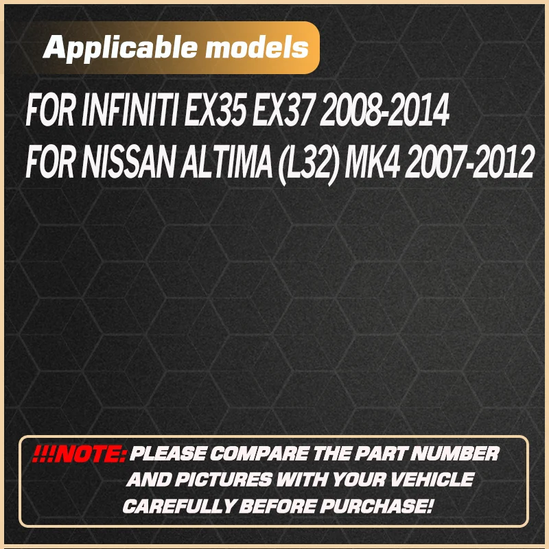 Interruptor de Control de ventana principal eléctrico LHD para Infiniti EX35 EX37 2008-2014 Nissan Altima L32 MK4 2007-2012 25401-ZN50C 14 + 2 pines