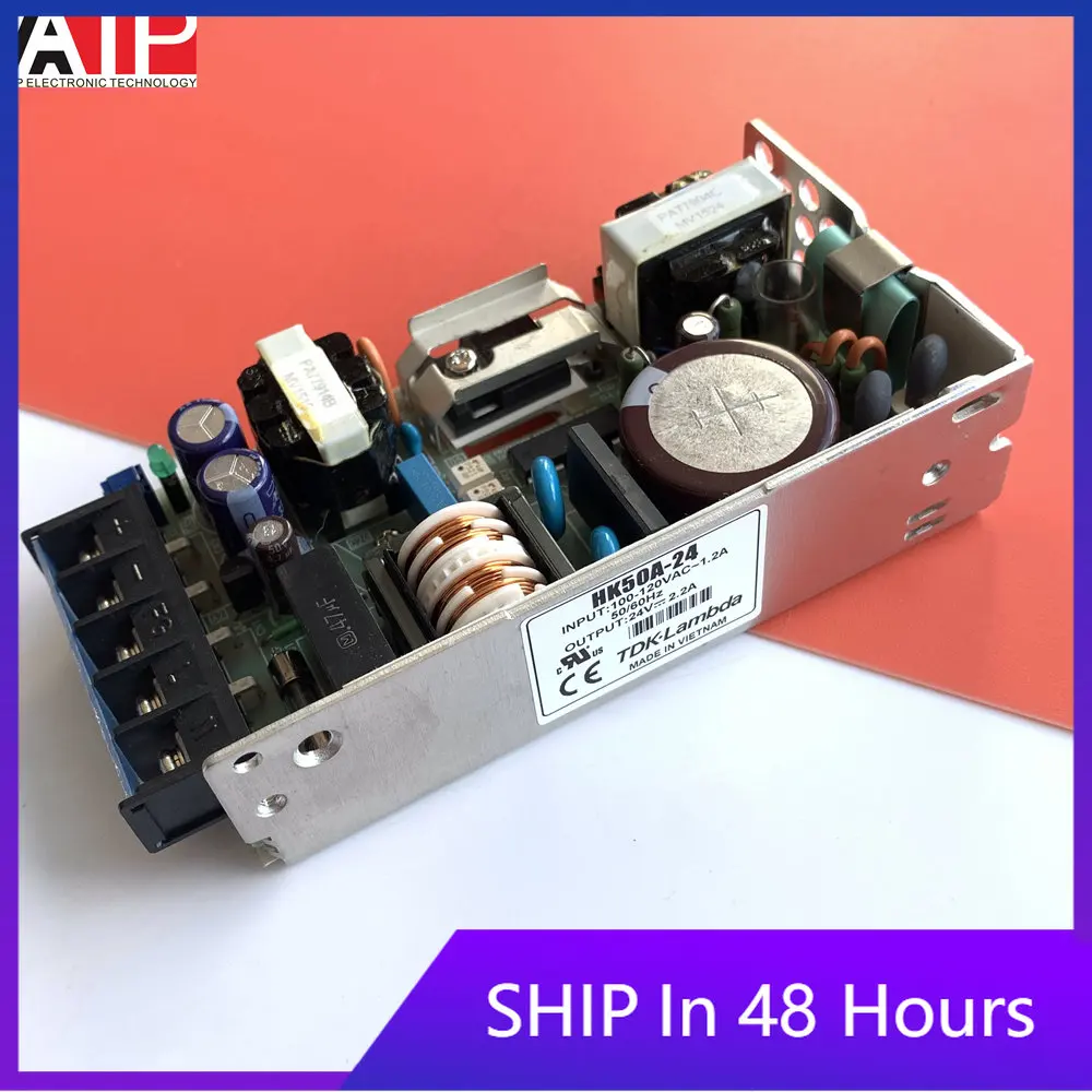 

1PCS original imported spot HK50A-24 switching power supply 50W 5V 10A authentic welcome to consult and order.