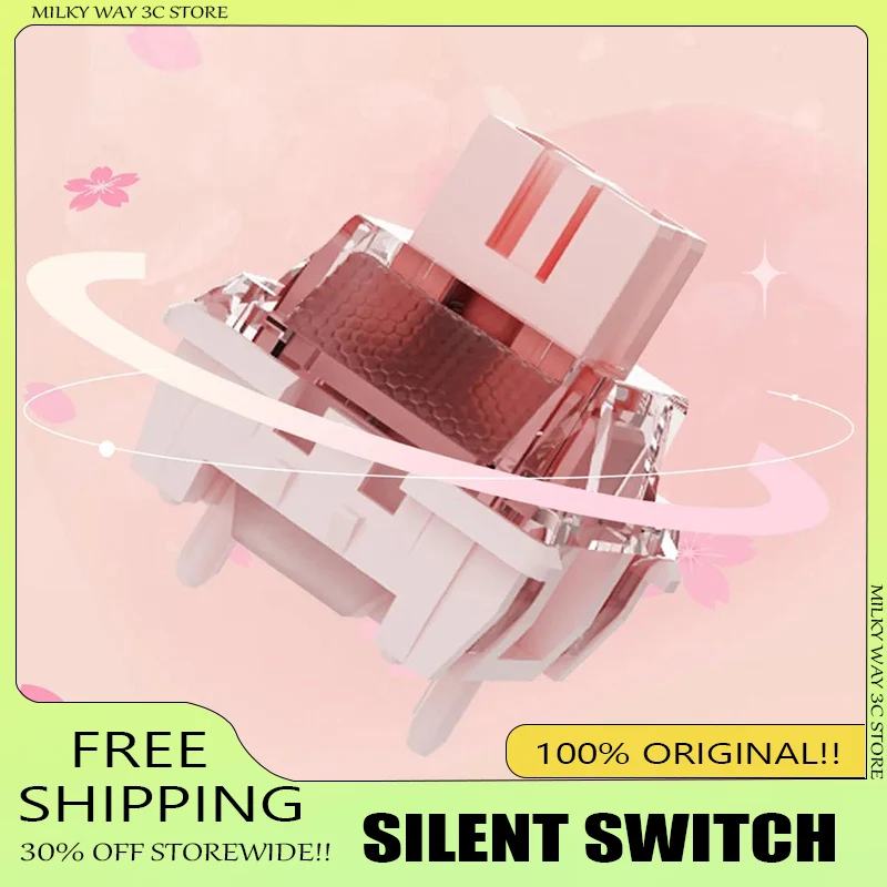 

Магнитный переключатель NDIY Freyja Silent, настраиваемая магнитная клавиатура, предварительно смазанные контакты, производство Haimu, RGB 37GF для игровых комплектов