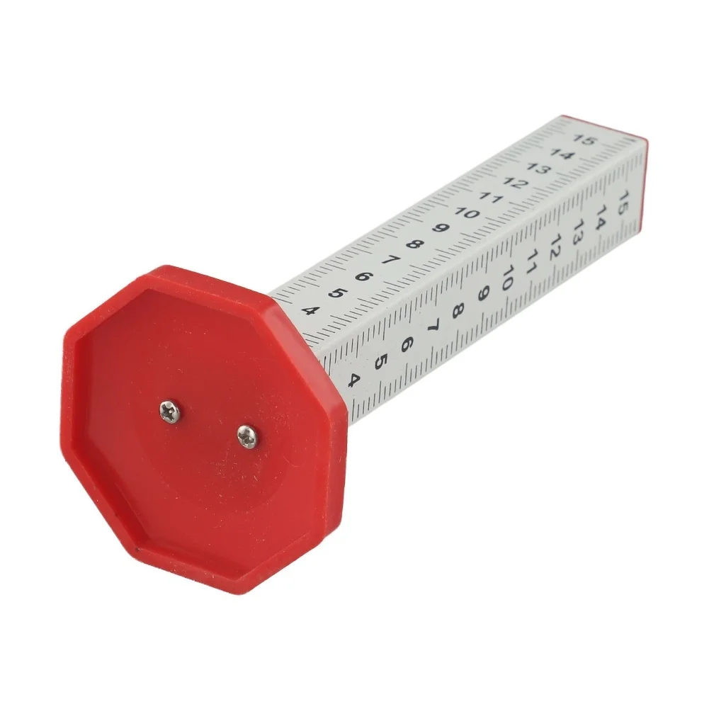 Gradienter Tool Ceiling Leveling Ruler 14.5 * 3cm Aluminum Alloy Ruler Body Built-in Horizontal Bubble Dual-purpose Design