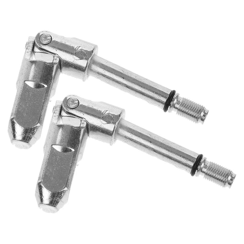 2 قطعة جاك هيدروليكي كاردان رمح التصميم الأفقي الإفراج السريع المشترك مرنة زاوية قطرة التبديل لإصلاح مقطورة جاك الأرضية