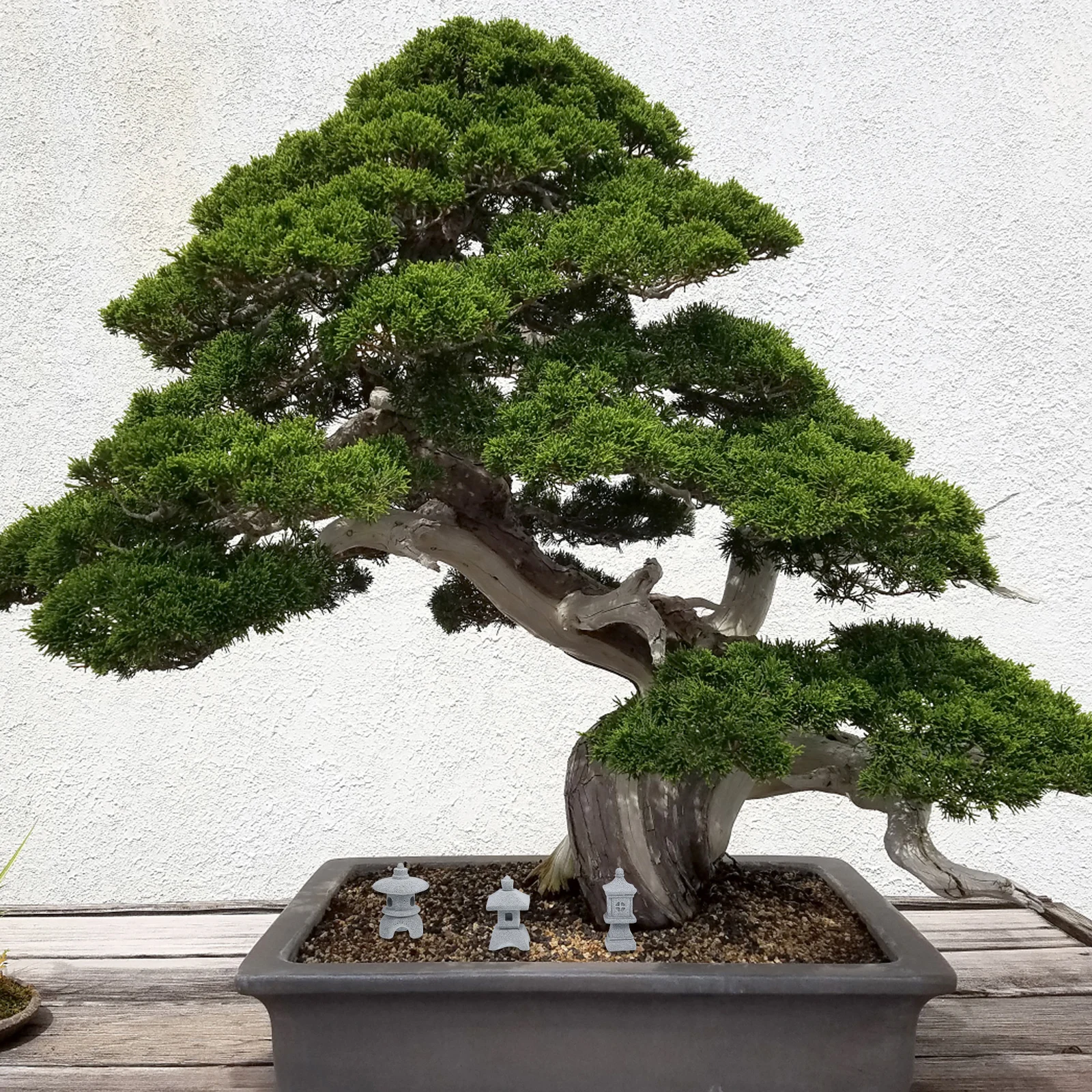 

3pcs Stone Pavilion Ornaments Mini Pagoda Statue Japanese Garden Decor Fish Tank Bonsai Landscape Aquarium Ornament Home