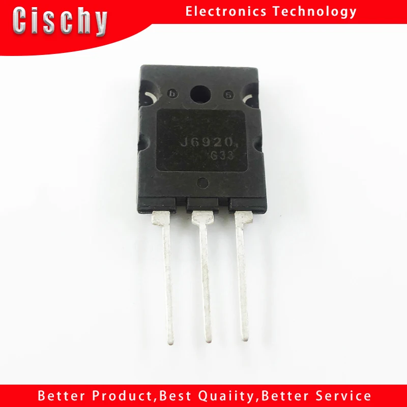 

1pcs J6920 TO-3PL 2SJ6920 TO-3P 2SJ6920A TO3P J6920A 20A 1700V TO-3P original