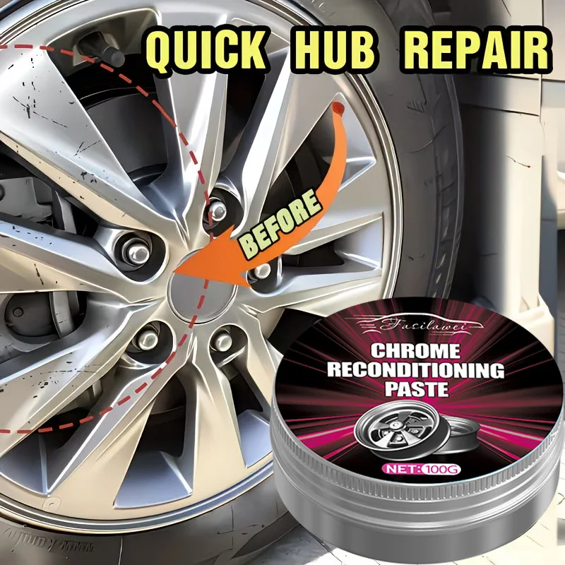 Car Wheel Rim Scrat…