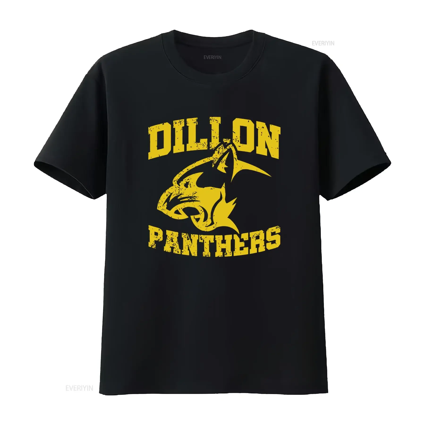 Dillon Panthers T Shirt Friday Night Lights Design Vintage Style for Sports Fans vintage Washed Versatile streetwear