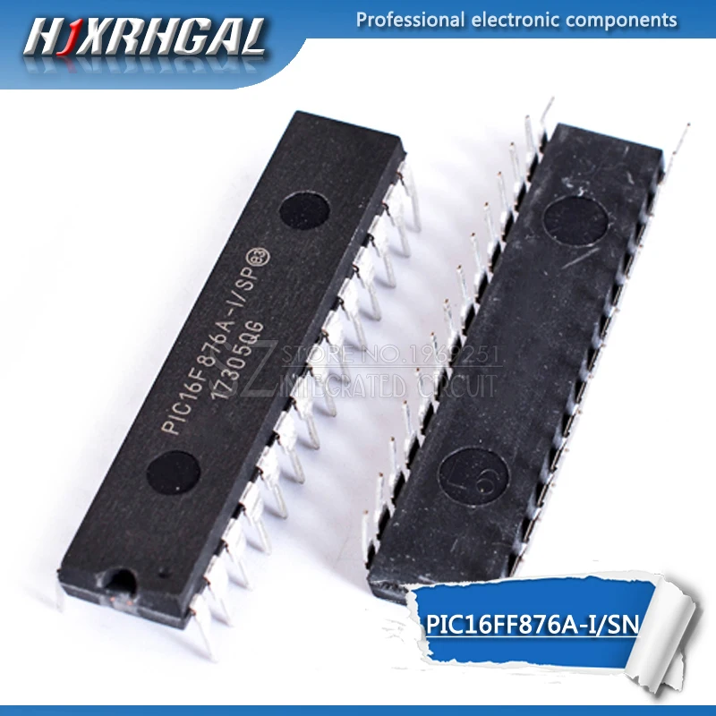 1pcs PIC16F876A-I/SP DIP28 PIC16F876A DIP 16F876A