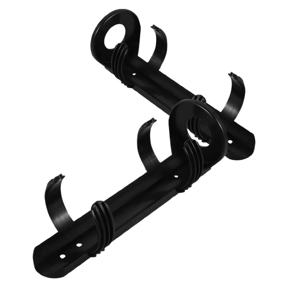 

2pcs Fire Extinguisher Holder Car Adhesive Bracket PVC Electrical Clip Extinguishing ATV Quick Access Durable